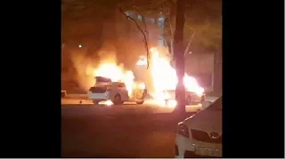 Uber cars burned in Johannesburg