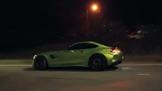 AMG GTR | NightRun | 4K | TheGhostEdits | $uicideBoy$