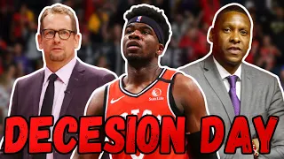 It is the TORONTO RAPTORS DECISION DAY With TERENCE DAVIS