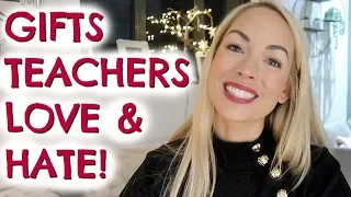 GIFTS TEACHERS LOVE AND HATE!  WHAT TO BUY A TEACHER?  |  EMILY NORRIS
