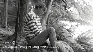 Taylor Swift - cardigan "songwriting voice memo" (high quality)