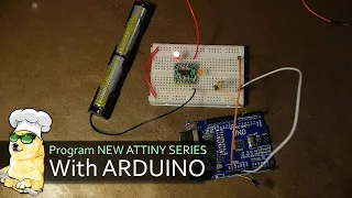 Programming the new ATTINY series with Arduino!