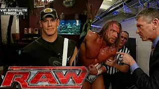 John Cena VIA Satellite Interview & Mr.McMahon Backstage Segments After No Mercy RAW Oct 08,2007