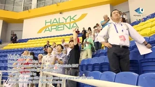 The ice complex "Halyk Arena" - 28th Winter Universiade, Almaty, Kazakhstan