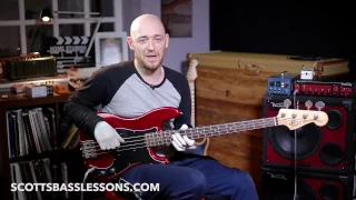 One of the Most Important Chord Sequences You'll Ever Learn (The II V I) /// Scotts Bass Lessons