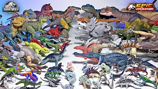 80 NEWEST 2024 Jurassic World Dinosaurs! Epic Evolution Baryonyx, Pyroraptor, T-Rex, Neovenator