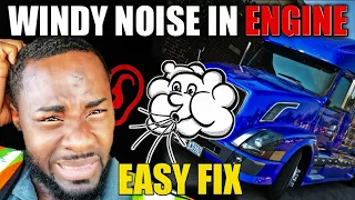 How To Fix Loud Windy Noise In Vnl Volvo D13 Engine.