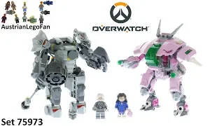 Lego Overwatch 75973 D.Va & Reinhardt Speed Build