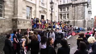 Bollywood comes to Trinity College Dublin -- Filming of Ek Tha Tiger at TCD