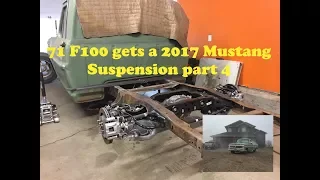 1971 F100 gets 2017 Mustang IRS part 4