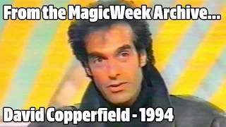 David Copperfield - Magician & illusionist - Pebble Mill - 1994