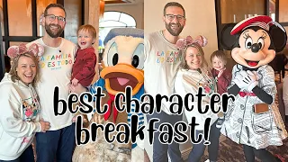 MAGICAL Character Breakfast at Topolino's in Walt Disney World!