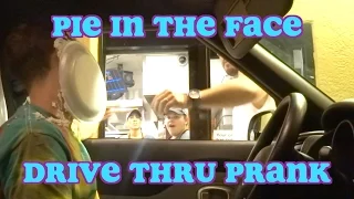 DRIVE THRU PIE PRANK | OmarGoshTV