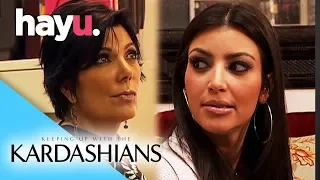 Kim Fires Kris | Keeping Up With The Kardashians