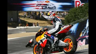 2006 MotoGP Laguna Seca race highlights Nicky Hayden Edwards Valentino Rossi Pedrosa Roberts more