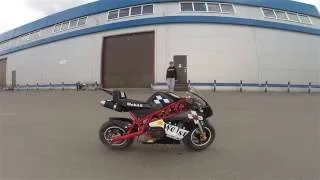 Детский мотоцикл МиниМото Motax в стиле Ducati - мини тест | Мини Мото Покатушки