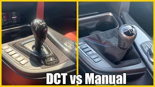 Dual Clutch (DCT) or Manual:  which BMW M transmission is best? (F80 F82 F83 M3 M4)