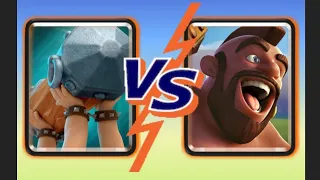 Battle Ram VS Hog Rider || Battle Damage Comparison