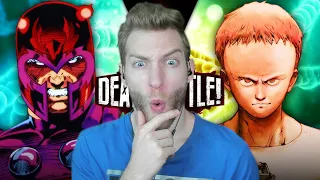MAGNETO IS A GOOD GUY??!! Reacting to "Magneto vs Tetsuo Death Battle"