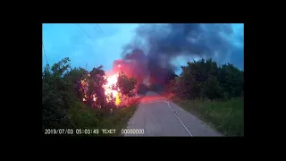Шарковщина пожар дома 03 07 2019