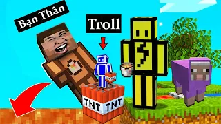 Tổng Hợp Anh Đen Xì Xì Troll Bạn Bè Trong Minecraft - Siêu Hài Hước 🤣