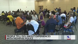 People share experiences with MPD during DOJ meeting