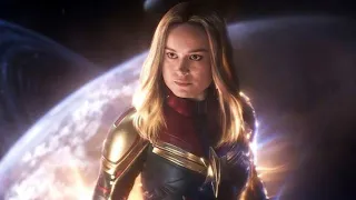 Avengers: Endgame Captain Marvel Tony Stark'ı Kurtarıyor