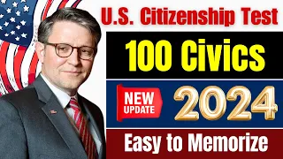 2024 random 100 civics questions and answers - U.S. citizenship interview I N400 Interview