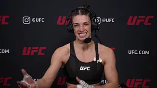 UFC Vegas 23: Mackenzie Dern - "I Feel Like Champ Material Right Now" | Post-Fight Interview