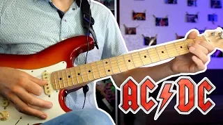 Электрогитара для начинающих ACDC Back in Black