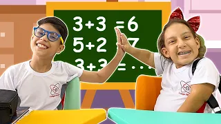 Maria Clara MC Divertida ensina como ser BOM AMIGO na ESCOLA| Funny School Story