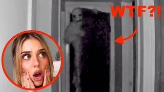 they found a STALKER HIDING in her CLOSET!! *creepy*