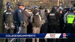 Tufts to start clearing student encampment