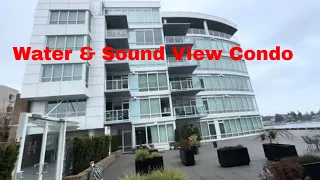 Water & Sound View Condo For Sale in Bremerton WA.
