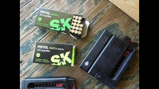 SK Pistol Match and SK Pistol Match Special     A Small Group Comparison