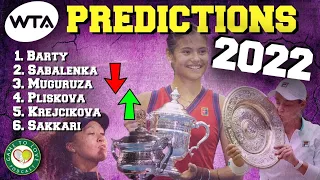 WTA 2022 Predictions | Top 10 Rankings & Grand Slam Champions | GTL Tennis Podcast #282