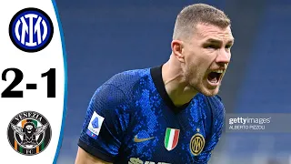 Edin Dzeko Goal Inter vs Venezia 2-1 All  Highlights 2022 HD