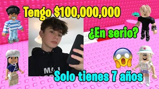 HISTORIA DE ROBLOX | Soy el niño de 9 años más afortunado del mundo 🍀