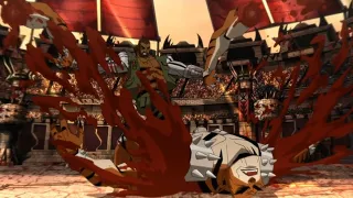 Jax Rips Kintaros Arms off-Mortal Kombat Legends Battle of the realms