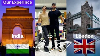 INDIA 🇮🇳 TO UK 🇬🇧 | OUR JOURNEY TO LONDON | SKILLED WORKER VISA 2022 | ETIHAD AIRWAYS