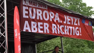 Sahra Wagenknecht spricht  in Moers - 1. Mai 2019 - Christ Video