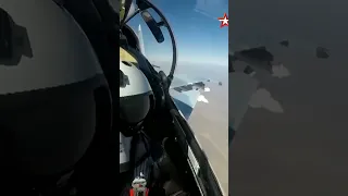 SU-30SM firing R-27 and R-73 missiles #airforce #military #shorts