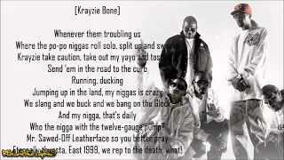 Bone Thugs-n-Harmony - East 1999 (Lyrics)