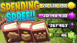 HUGE TH12 SPENDING SPREE WITH CLAN GAME REWARDS