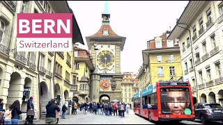 Bern Switzerland, Charming capital city of Switzerland - 4K HDR 60 fps - HDR walking