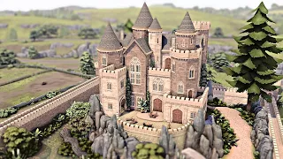 HENFORD CASTLE 🏰 Castle Estate Kit |  The Sims 4 Speed Build | No CC