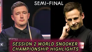 kyren Wilson vs David Gilbert Session 2! World snooker championship 2024 Semifinal