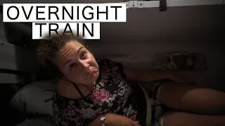 Third Class OVERNIGHT TRAIN Georgia to Azerbaijan | Border Crossing