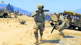 US Army vs Merryweather Security + Juggalos | GTA 5 NPC Wars 36