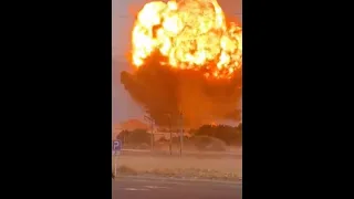 Новый взрыв на складе боеприпасов в Таразе 10.10.2021 г.